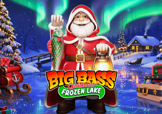 Big Bass Christmas - Frozen Lake game screenshot